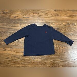Ralph Lauren Dark Blue Long Sleeve T-shirt